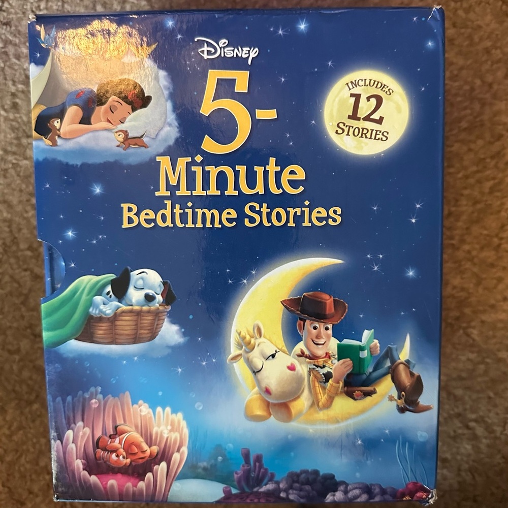 Disney 5 Minute Bedtime Stories Box Collection